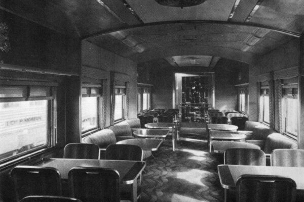 Empire Dining Car Interior